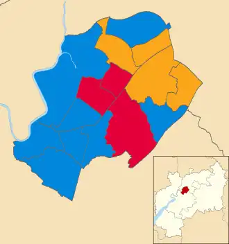 2014 results map