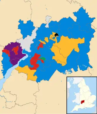 2013 results map