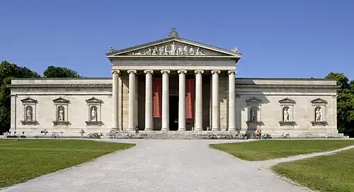 Glyptothek in Munich (1816–1830) by Leo von Klenze