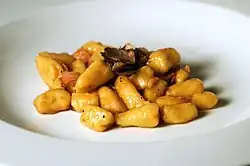 Gnocchi with truffle