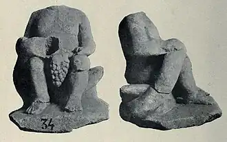 The God of Lantilly, Gallo-Roman period.