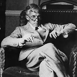 Black-and0white portrait of Godfrey Harold Hardy