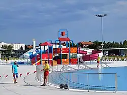 Outdoor swimming pools