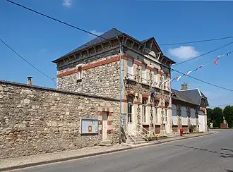 The town hall of Grand-Rozoy