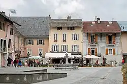 Main square (after renovation, in 2017).