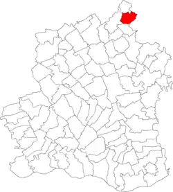 Location in Teleorman County