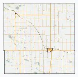 Gravelbourg is located in Gravelbourg No. 104