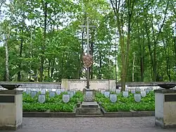 Graves of January Uprising veterans at Warsaw's Powązki Cemetery