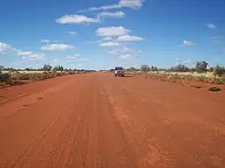 The Great Central Road is of suitable standard for 2WD vehicles