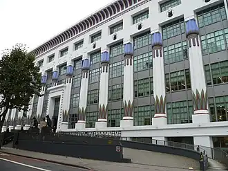 Carreras Cigarette Factory, Camden, 1926–1928