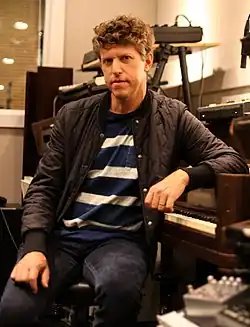 Producer Greg Kurstin at the board in 2017