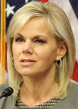 A photo of American journalist Gretchen Carlson