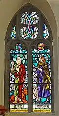 Right altar window