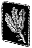 Gorget patch until April 1942 (Allgemeine SS and Waffen-SS)