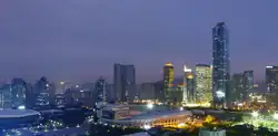 Guangzhou night skyline