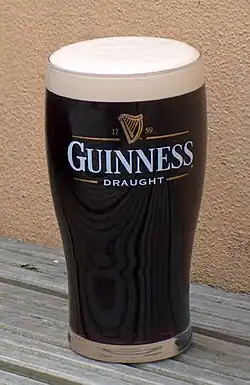 Image 16Guinness, a dry stout beer, is strongly associated with Ireland. (from List of national drinks)