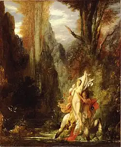 Deianira, Autumn (1872), 55.1 x 45.4&nbsp;cm, J. Paul Getty Museum