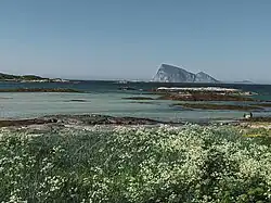 Håja island inspired shape of the church