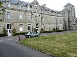 Original façade (1860) of the guest house