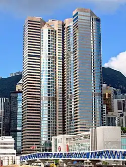 Building hosting the consulate-general in Hong Kong