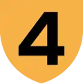 Hong Kong Route 4 route marker