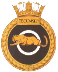 Badge of HMCS Tecumseh