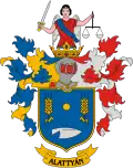 Coat of arms of Alattyán