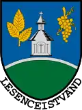 Coat of arms of Lesenceistvánd
