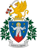 Coat of arms of Szentlőrinc