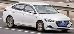 Hyundai Celesta front