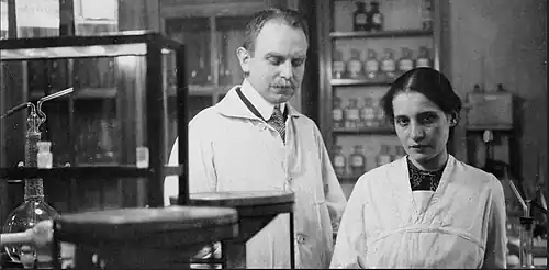 Image 49Otto Hahn and Lise Meitner in 1912 (from Nuclear fission)