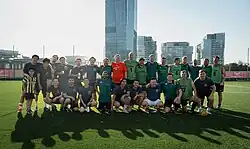 Haileybury alumni vs staff football match