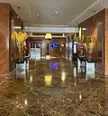 Hotel entrance hall