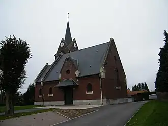 The church in Hallu