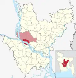 Location of Harirampur
