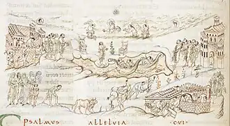 11th Cent Anglo Saxon Illuminated Manuscript.