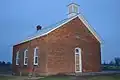 The Harvey One-Room School in Bucyrus Township, Ohio, built in 1876.