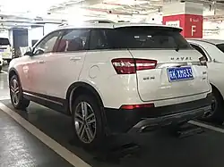 Haval H6 Coupe Red Label (back)