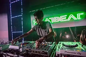 Heatbeat performing at festival Beats for Love in 2019 (Ostrava, Czech Republic)