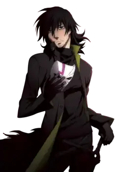 Hei, his hair covering one eye