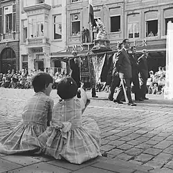 The bust of Saint Servatius in the 1962 procession