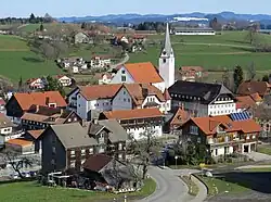 Heimenkirch seen from the southwest