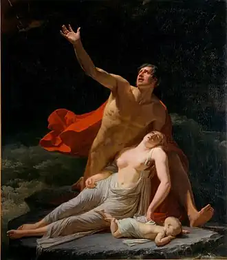 Épisode du Déluge, by Henri-Pierre Danloux (before 1802)