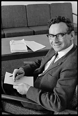 image of Henry Lang the day after he was appointed Secretary to the Treasury