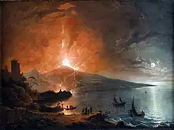 Vesuvius Erupting