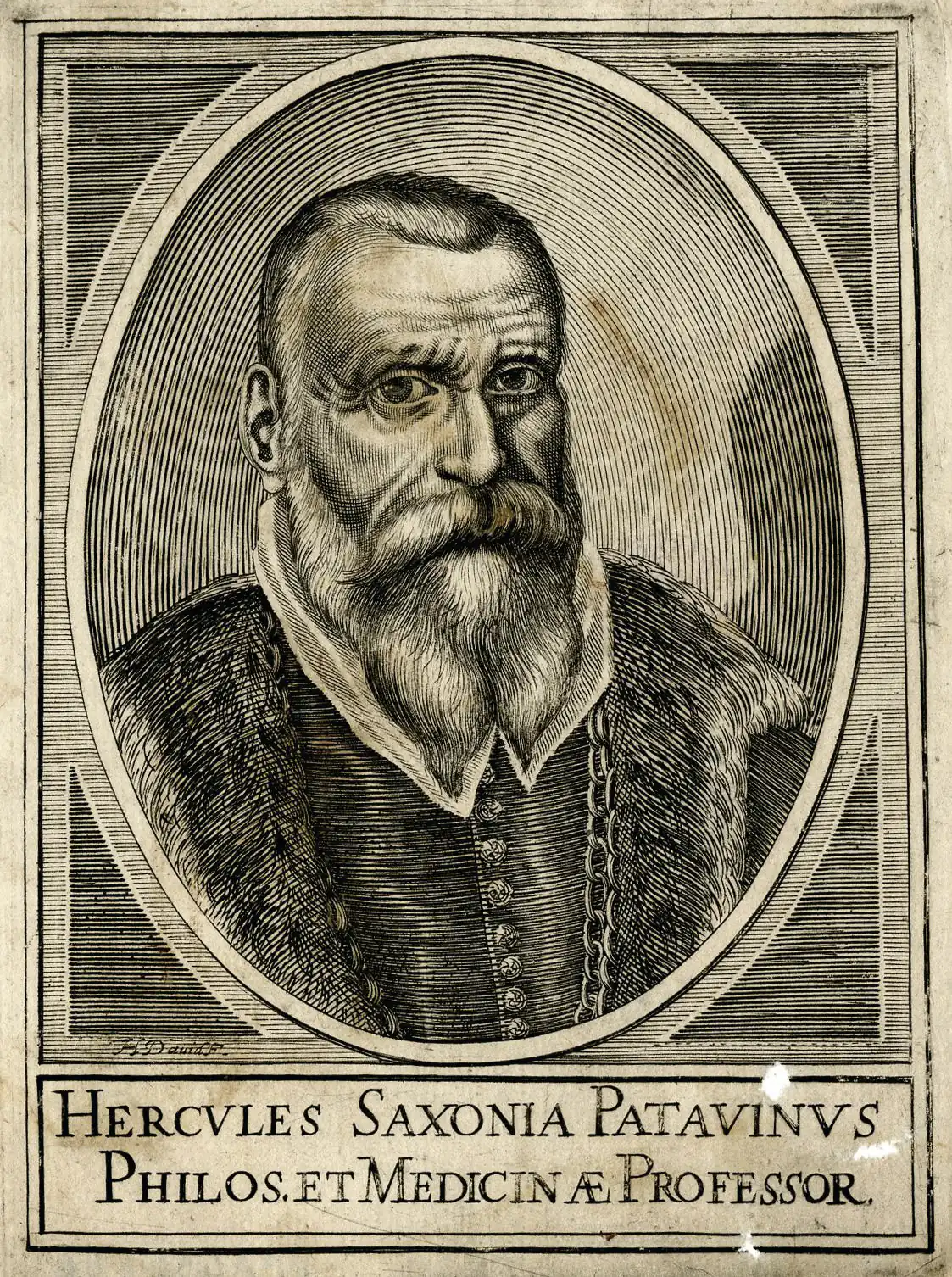 Ercole Sassonia, Italian physician and scientist.