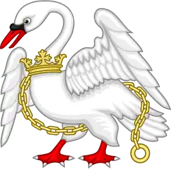 Hereford Swan Badge of Henry V.