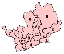 2010-2024 constituencies in Hertfordshire