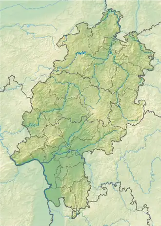 Messel Formation is located in Hesse