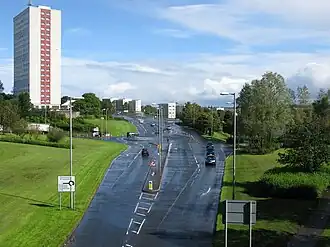 Turbines at Whitelee Wind Farm